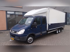 Iveco Daily - 40C17D/T clixstar b-e combi 4400kg laadvermogen dc 6-pers zeer mooi dubbele cabine verhuis