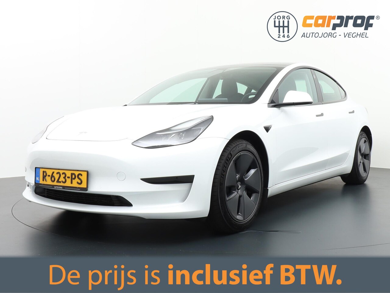 Tesla Model 3 - Standard RWD Plus 12% Bijtelling, Incl BTW. - AutoWereld.nl