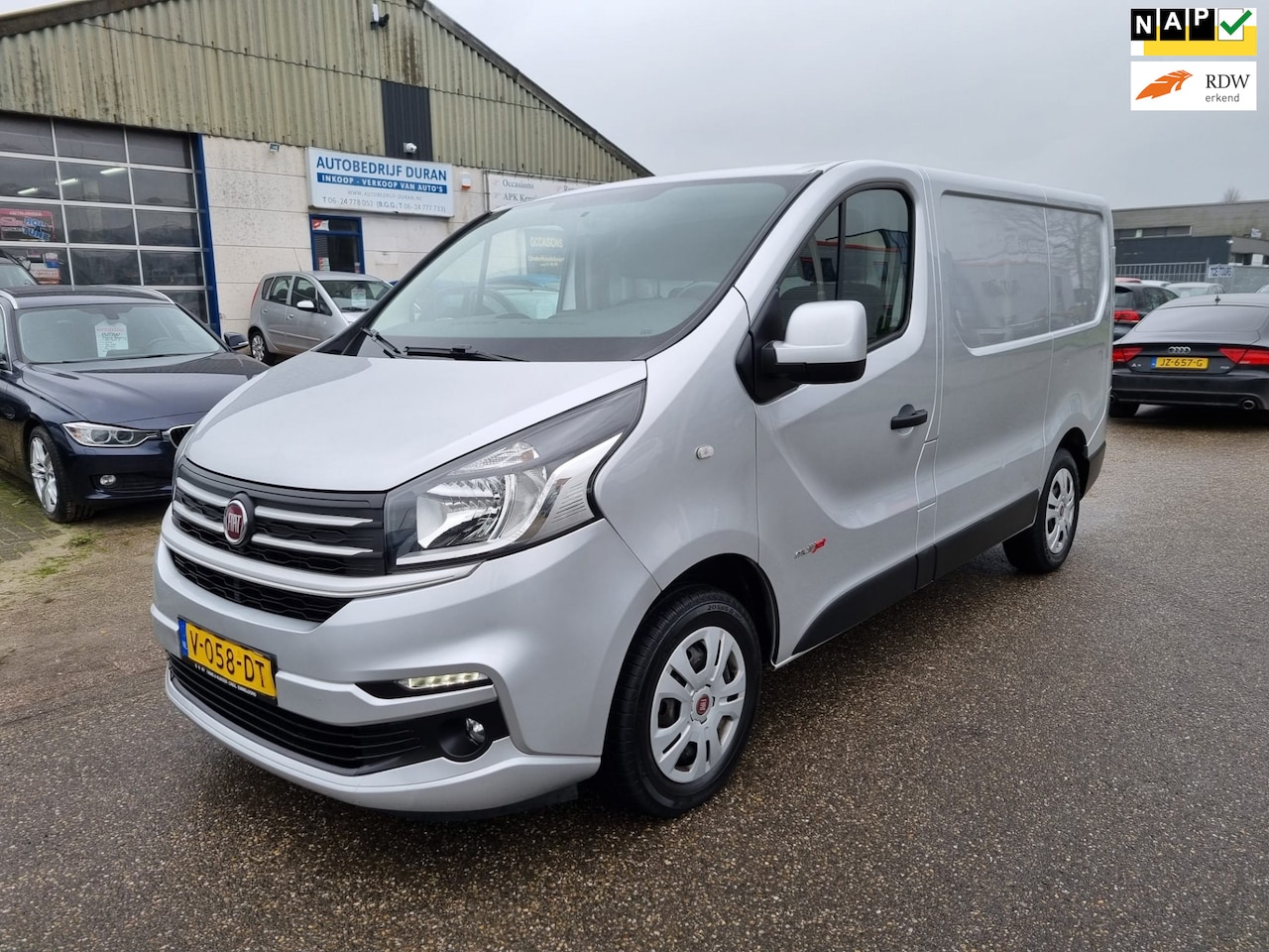 Fiat Talento - 1.6 MJ L1H1 SX NAV.+ Airco Bj:2017 NAP! - AutoWereld.nl