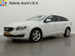 Volvo V60 - 2.4 D6 AWD Hybrid Summum / AIRCO-ECC / SCHUIFDAK / LEDER INT. / NAVI / PDC V+A+CAM. /