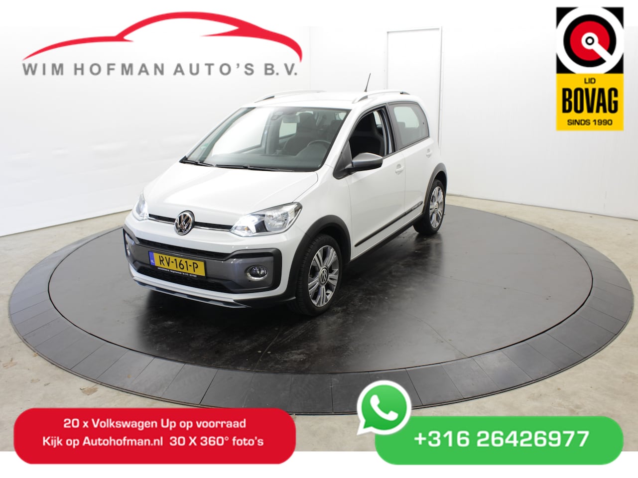 Volkswagen Up! - 1.0 BMT 75PK cross up! Adapt.cruise Camera PDC - AutoWereld.nl