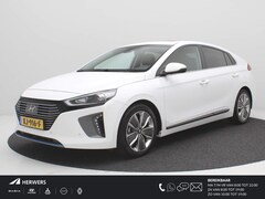 Hyundai IONIQ - 1.6 GDi Automaat First Edition / NAVIGATIE / LEDEREN BEKLEDING / GLAZEN SCHUIF-KANTELDAK /