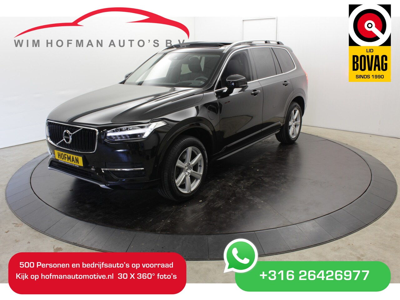 Volvo XC90 - 2.0 T8 Inscription AWD Incl. BTW 7Pers. Camera Panodak Elektr.a.klep - AutoWereld.nl