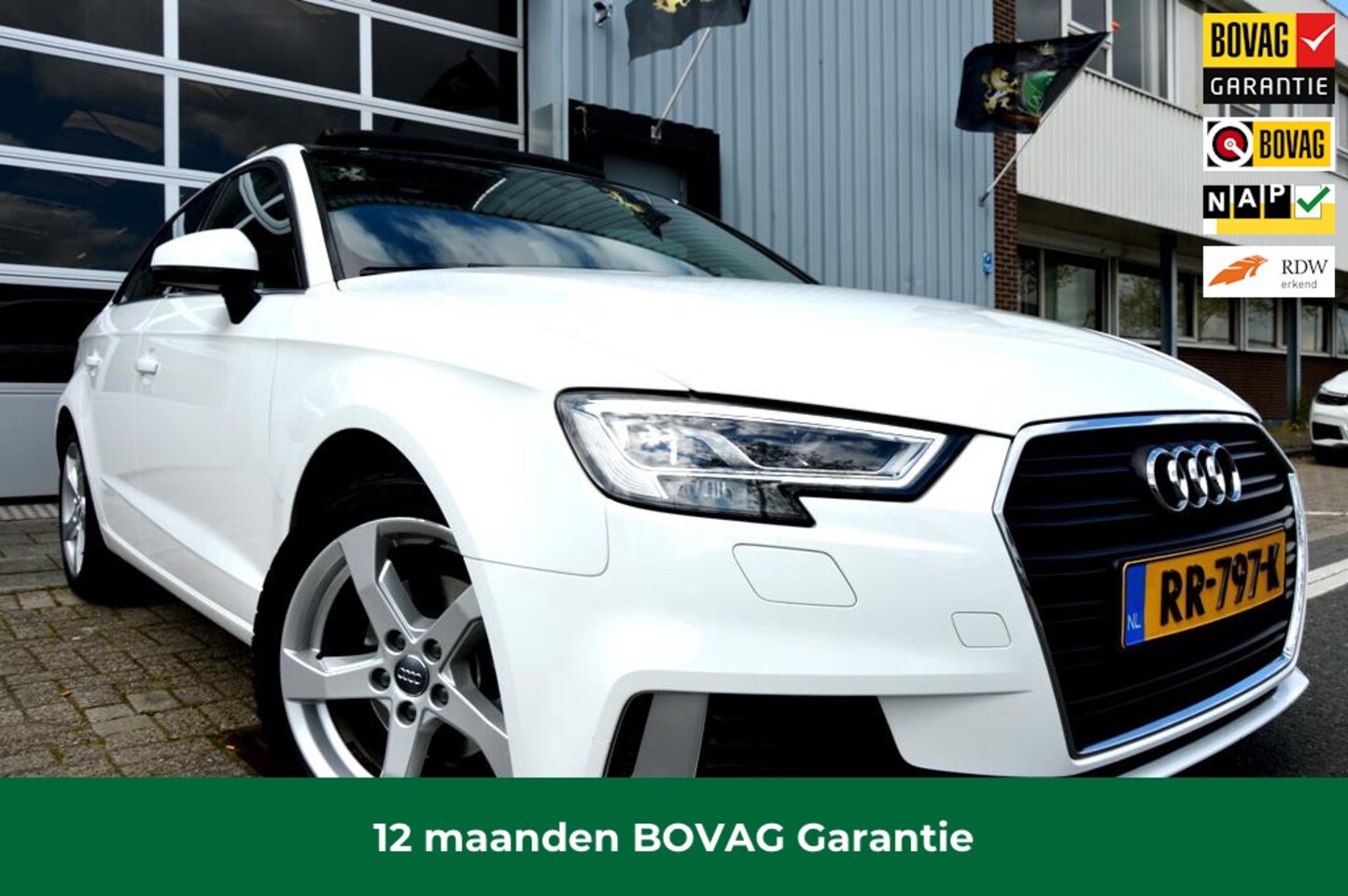 Audi A3 Sportback - 1.5 TFSI S-tronic AUT PDC/LMV-17/NAVI/PANO - AutoWereld.nl