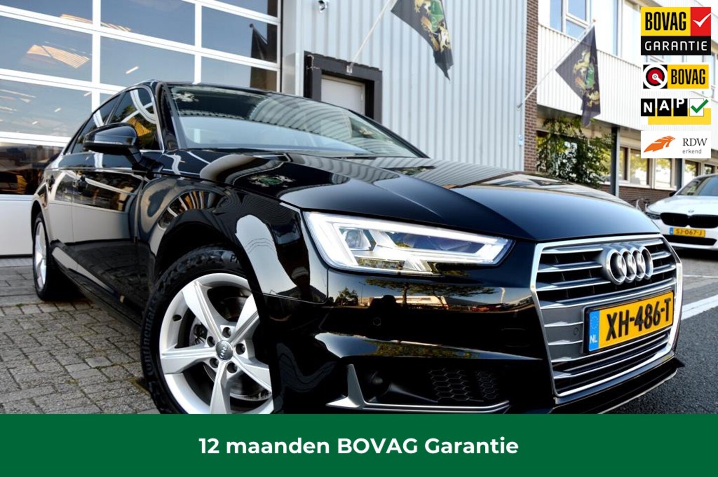 Audi A4 Limousine - 35 TFSI Sport AUT ECC/PDC/LED/XENON/LMV18/LEDER/NAVI - AutoWereld.nl