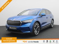 Skoda Enyaq iV - 80 First Edition 204PK Warmtepomp, panoramadak, trekhaak, leder, achteruitrijcamera, stoel