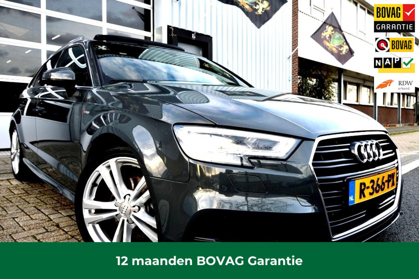 Audi A3 Sportback - 1.5 TFSI CoD 3X S-LINE B&O/VIRTU/LEER/PANO - AutoWereld.nl