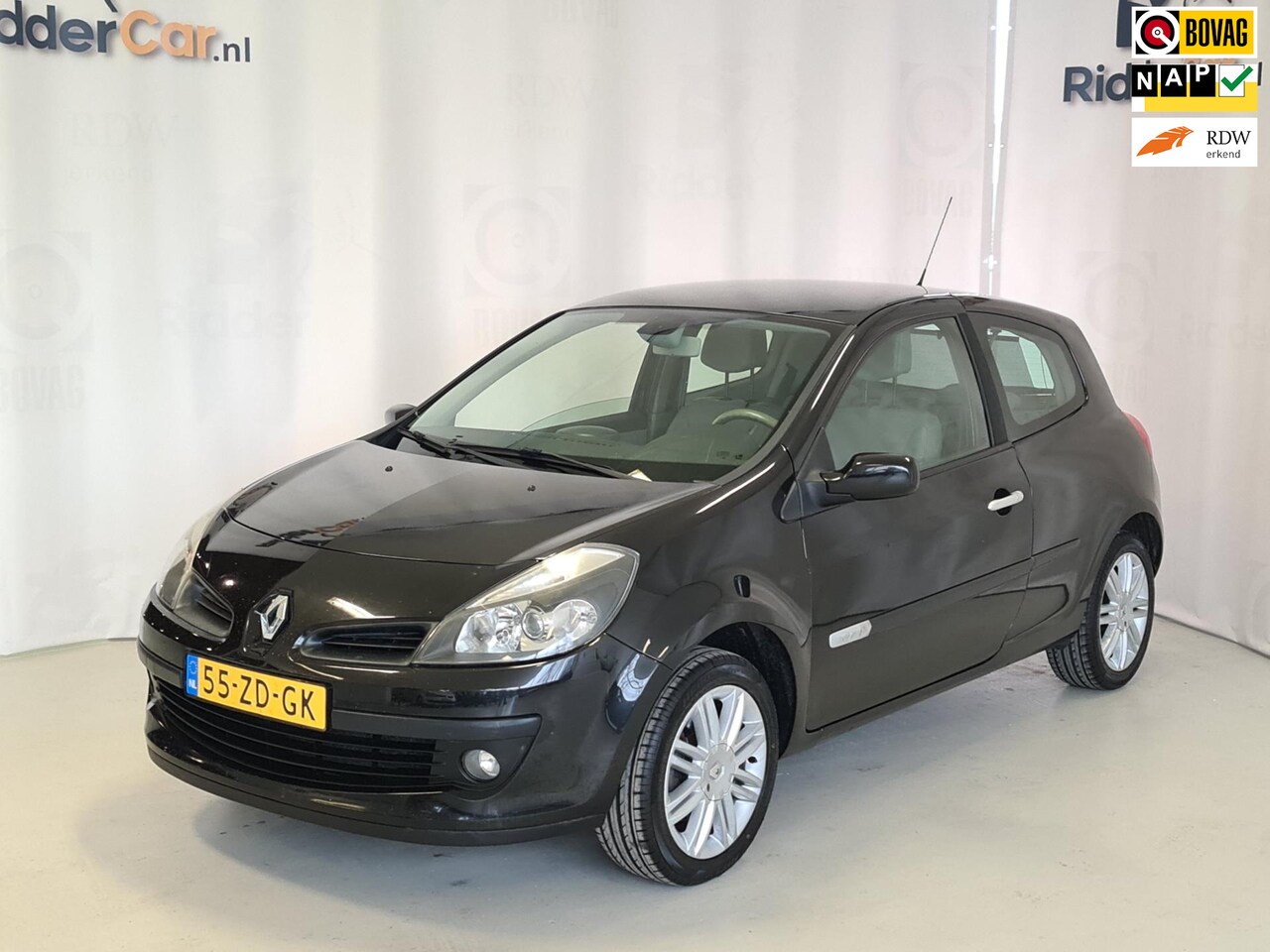 Renault Clio 2.0 InitialeAUTOMAATNAPAPK1024LEDERCRUISENAVIPARK SENSAIRCO 2008 Benzine