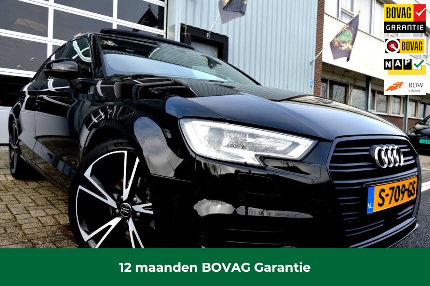 Audi A3 Limousine - 35 TFSI LED/CAM/LM19/NAV/V-COCPIT/PANO-DAK - AutoWereld.nl