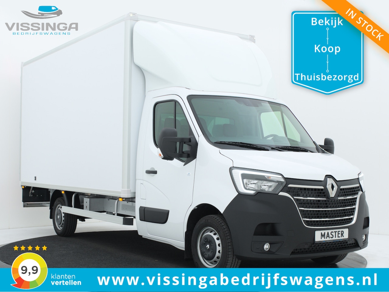 Renault Master - FWD 145 pk Meubelbak 440x211x232 (21.5m3) - AutoWereld.nl