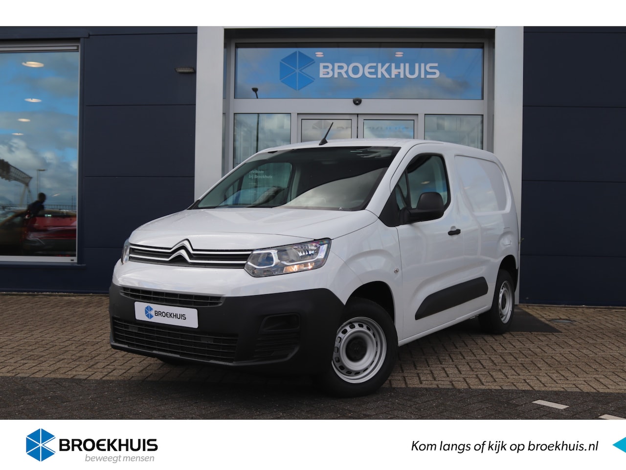 Citroën Berlingo - 1.5 BlueHDi 100-PK S&S L1 Parkeerhulp achter, Airco, Radio DAB+ 8"  Androind Auto/Apple Ca - AutoWereld.nl