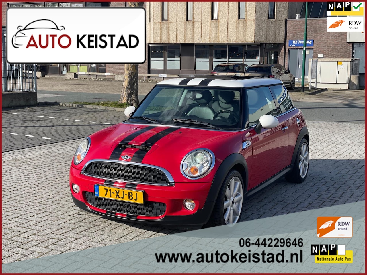 MINI Cooper S - 1.6 174 LEDER/PANORAMA/XENON! ORIGINELE KILOMETERS! - AutoWereld.nl