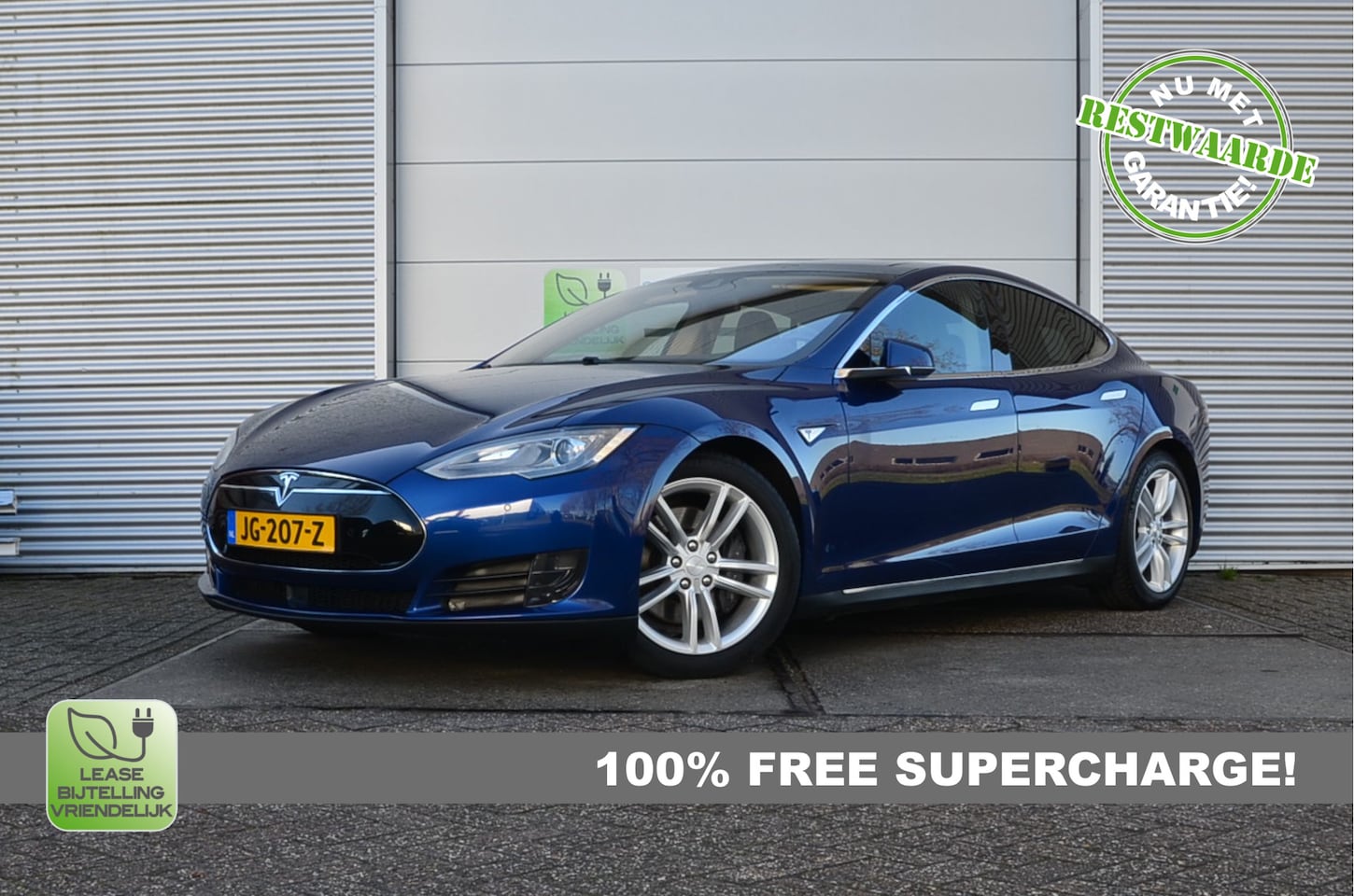 Tesla Model S - 85D (4x4) AutoPilot, Free SuperCharge, MARGE rijklaar prijs - AutoWereld.nl