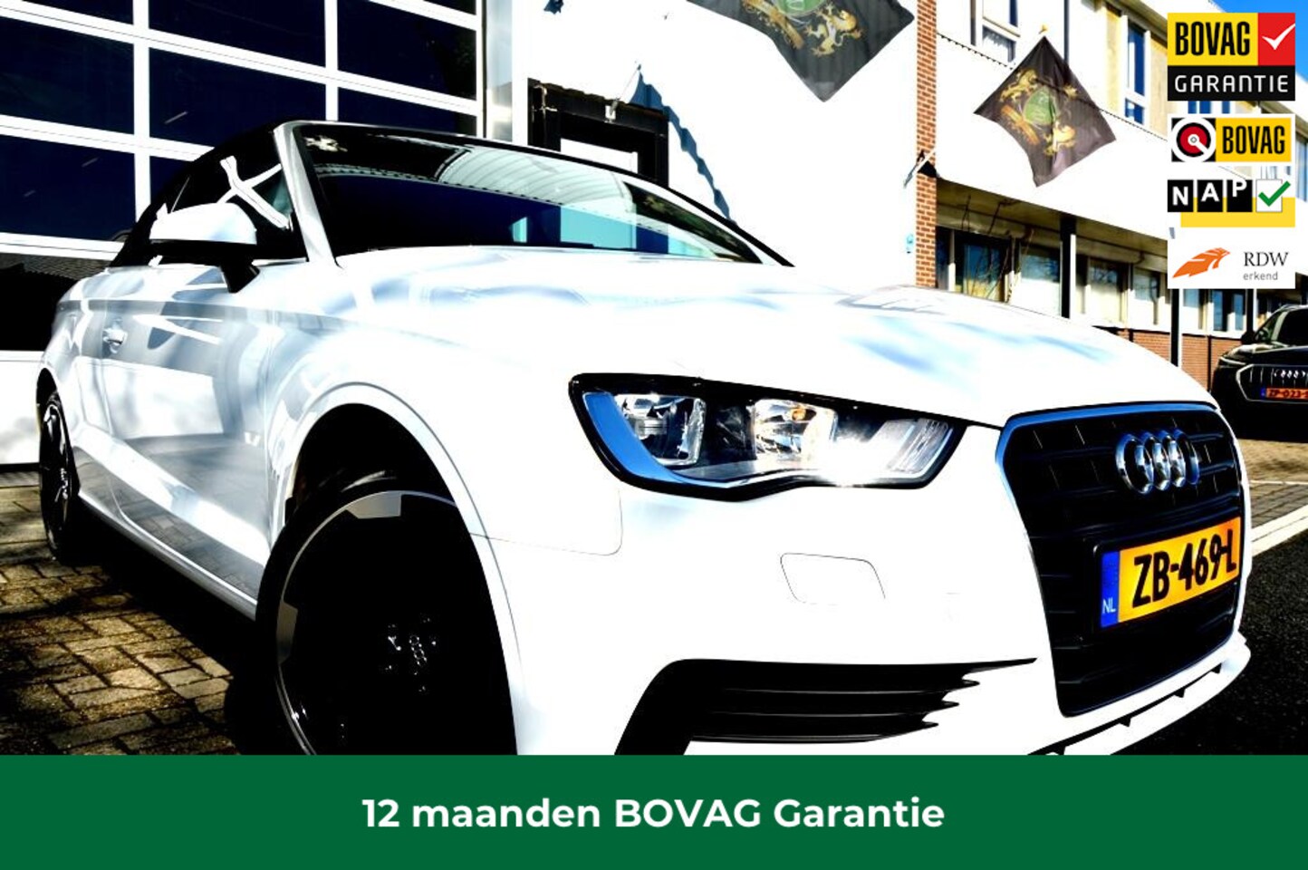 Audi A3 Cabriolet - 1.4 TFSI Ambition Pro Line ECC/LMV-18/NAVI - AutoWereld.nl