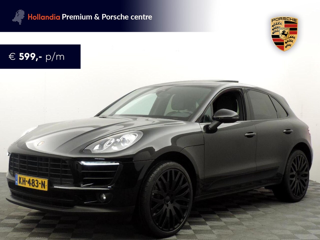Porsche Macan - 2.0 Turbo PDK (panodak,leer,xenon,navi,lane assist) - AutoWereld.nl