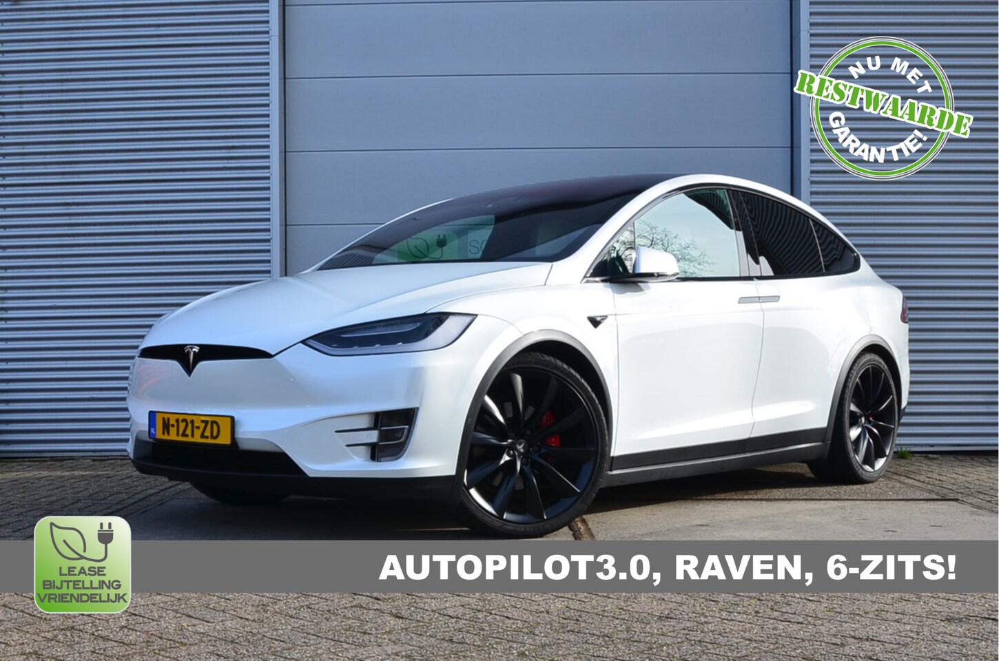 Tesla Model X - Performance Ludicrous 6p. AutoPilot3.0, MARGE Rijklaar prijs - AutoWereld.nl