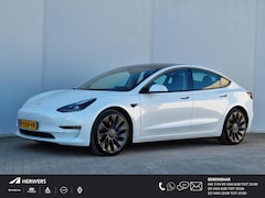Tesla Model 3 - Performance 82 kWh 513PK Automaat / Refresh Gen 2 / Actieradius 559KM WLTP / 3 Fasen Laden