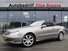 Mercedes-Benz CLK-klasse Cabrio - 240 Automaat Elegance Zwart Leder | ECC | Afn. Trekhaak | Stoelverwarming | 17 Inch LMV