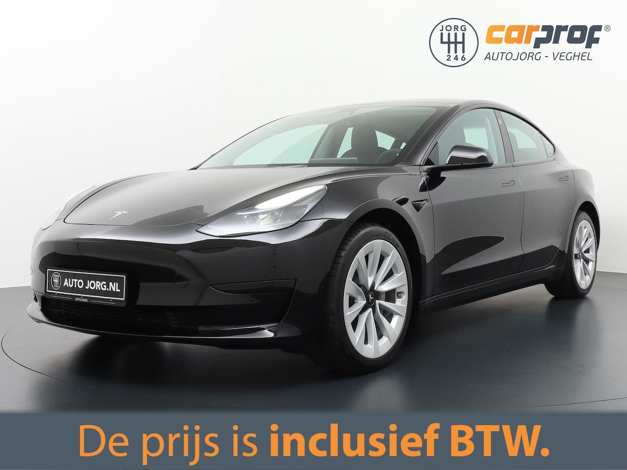 Tesla Model 3 - Standard RWD Plus 10000 km gratis laden | 19" LMV | Zwart interieur | Inc BTW - AutoWereld.nl