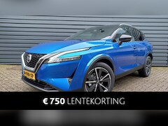 Nissan Qashqai - 1.3 Mild-Hybrid 158 TEKNA Xtronic | Automatische Airco | navigatie | 360 Camera | Panorama