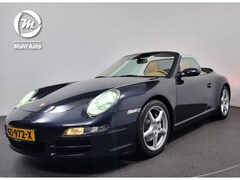 Porsche 911 Cabrio - 3.6 Carrera 325pk Tiptronic Dealer O.H | Atlasgrau / Sandbeige Interieur | bi Xenon | Navi
