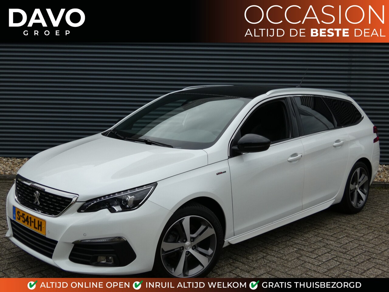 Peugeot 308 SW - 1.2 PureTech GT-line Automaat | PANORAMADAK I NAVI APPLE/ANDROID SPORTIEVE STATIONCAR MET - AutoWereld.nl