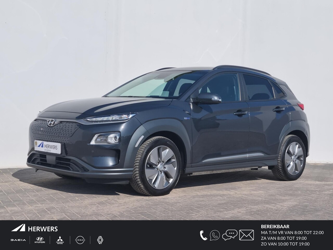 Hyundai Kona - EV Fashion 64 kWh / Fabrieksgarantie tot 29-04-2026 / Actieradius 484km WLTP / ​€33831,- E - AutoWereld.nl