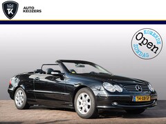 Mercedes-Benz CLK-klasse Cabrio - 200 K. Elegance Stoelverw. Radio/CD Leer Navi PDC Zondag a.s. open
