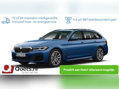 BMW 5-serie Touring - 530e High Executive M-sport Pakket - Panoramadak - Head-up - HiFi Audio - Leder - Adaptief