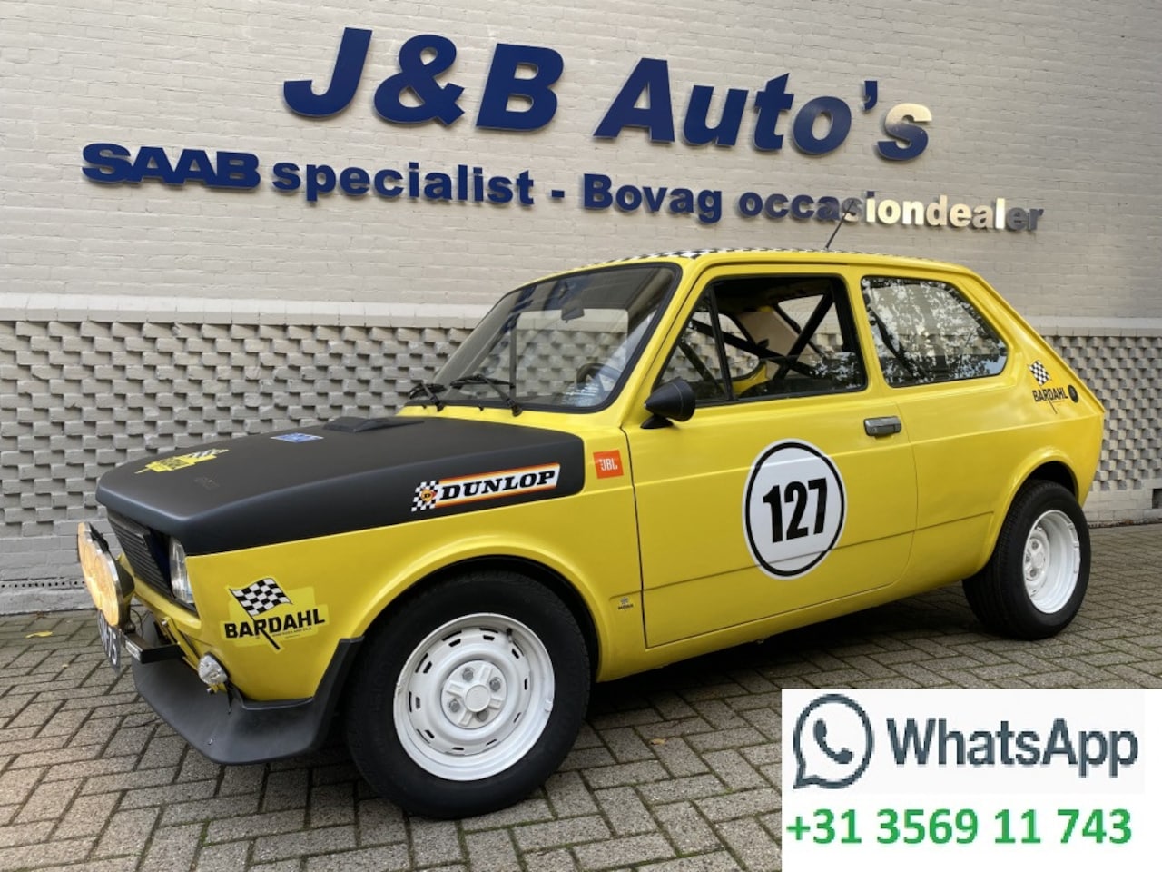 Fiat 127 - 1300 Sport motor met 5 versnellingsbak 'Rally look' - AutoWereld.nl