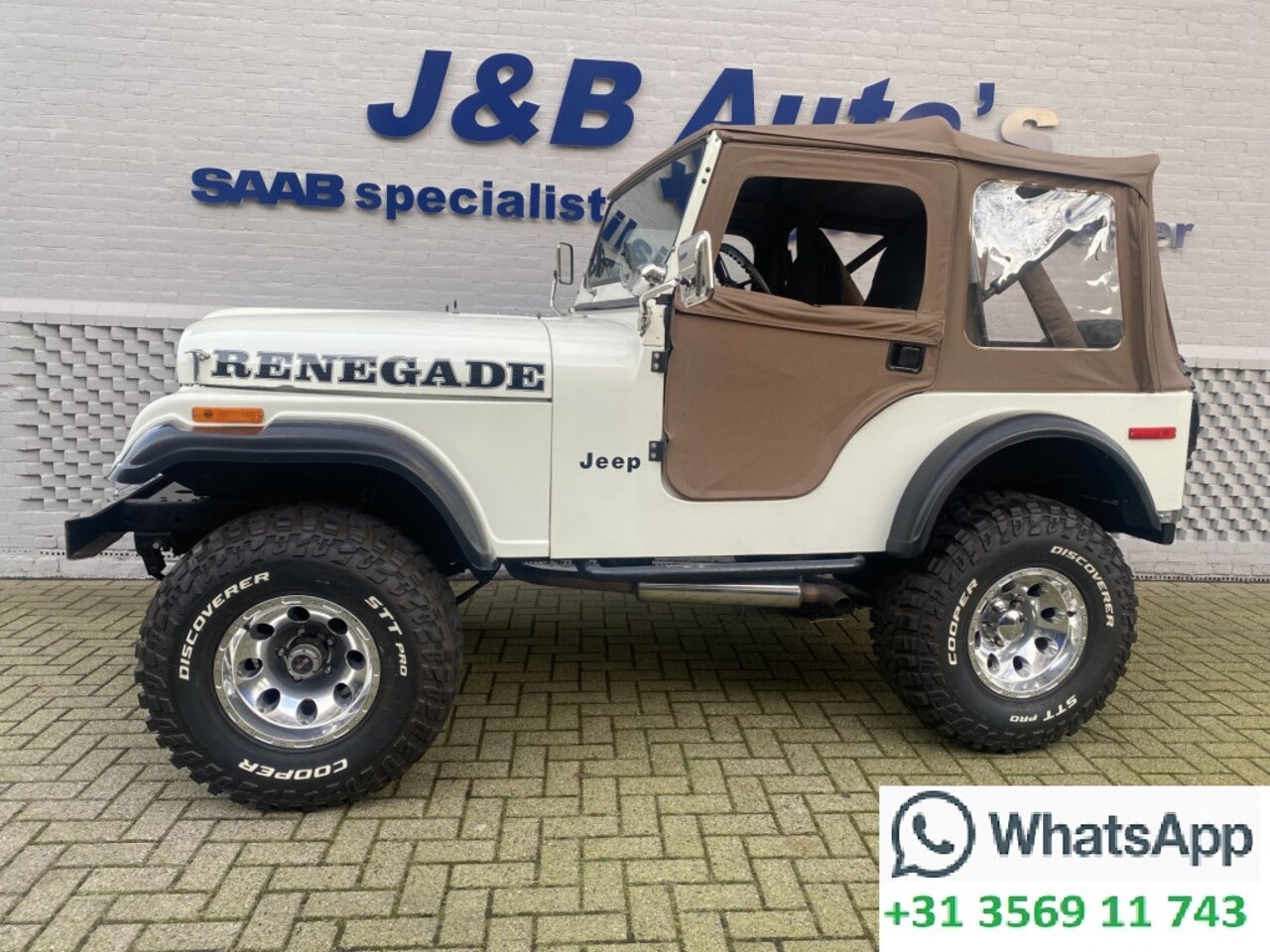 Jeep 4x4 CJ - 3.8 CJ-5 Renegade UNIEK! - AutoWereld.nl