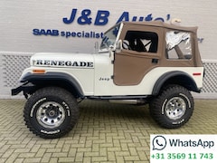 Jeep 4x4 CJ - 3.8 CJ-5 Renegade UNIEK