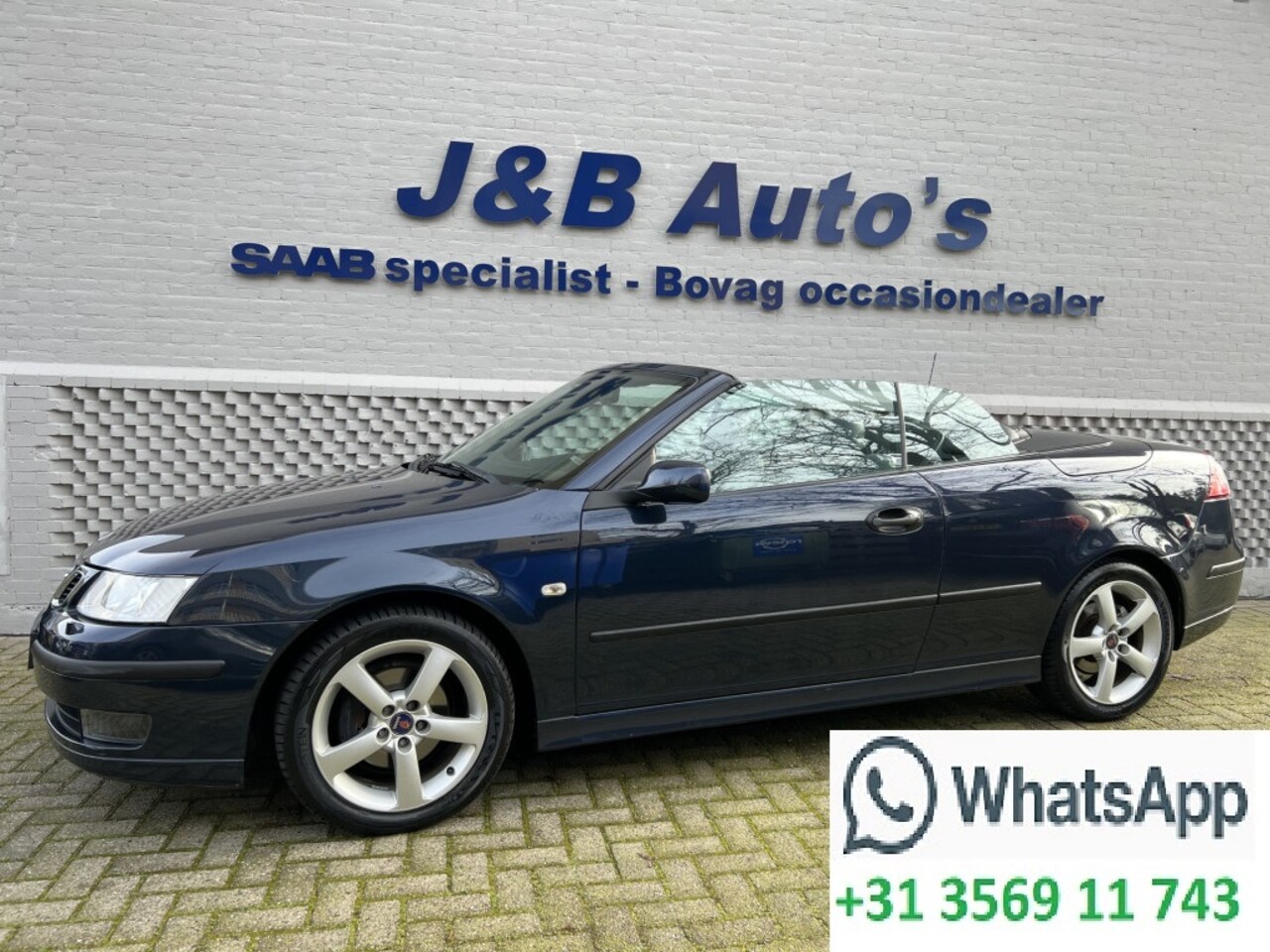 Saab 9-3 Cabrio - 1.8t Vector Automaat Leer Onderhoudsboekjes - AutoWereld.nl