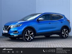 Nissan Qashqai - 1.6 163PK Tekna + / Dealer onderhouden / Climate control / Panoramadak / Lederen bekleding