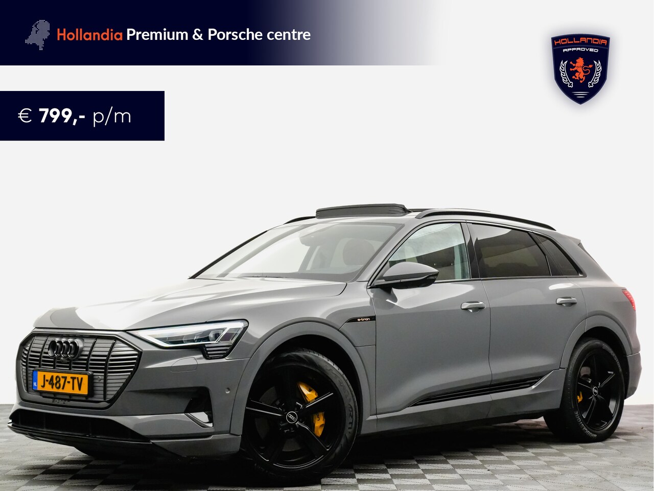 Audi e-tron - 55 quattro 408pk Advanced (panodak,HUD,sfeerverlichting,360,luchtvering) - AutoWereld.nl
