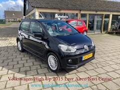 Volkswagen Up! - 1.0 60PK 5D BMT High up Leer Airco Navi Lm