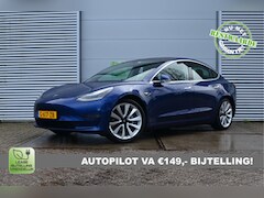 Tesla Model 3 - Long Range AutoPilot, Trekhaak, 4% Bijtelling, 12-2019, incl. BTW
