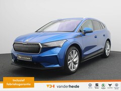 Skoda Enyaq iV - 80 First Edition High 204PK Warmtepomp, panoramadak, trekhaak, 360 gr. camera. head-up, le