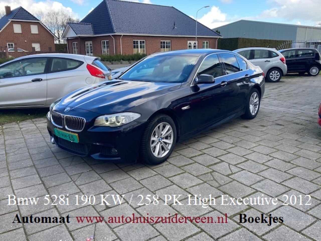 BMW 5-serie - 528i 258pk Automaat High Executive Boekjes - AutoWereld.nl