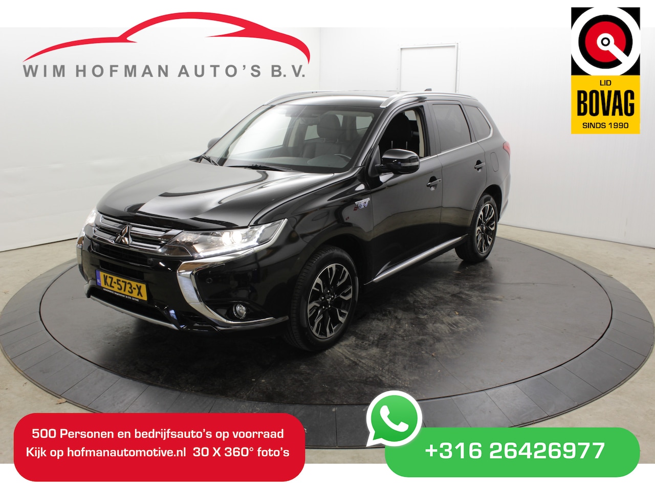 Mitsubishi Outlander - 2.0 PHEV Executive Edition Camera Stoelver. Navi - AutoWereld.nl