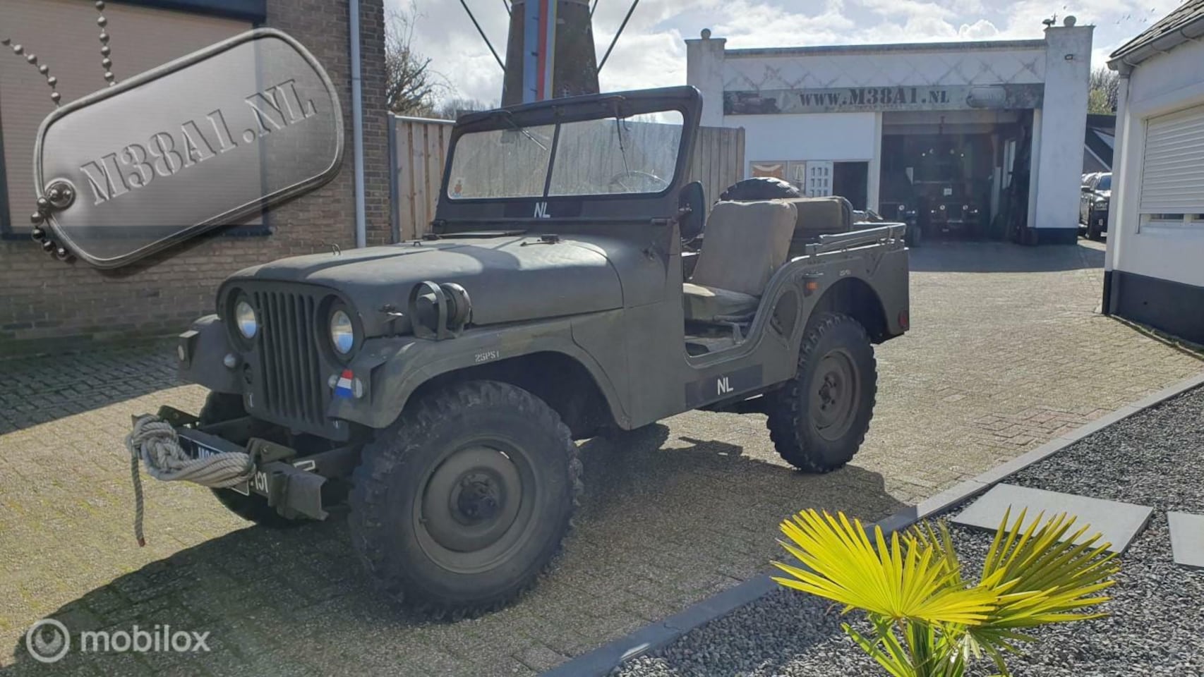 Fietstaxi logboek Ashley Furman Jeep 4x4 CJ Willys Nekaf M38a1 Mooi Origineel Te Koop , For Sale, Zum  Verkauf 1956 Benzine - Occasion te koop op AutoWereld.nl