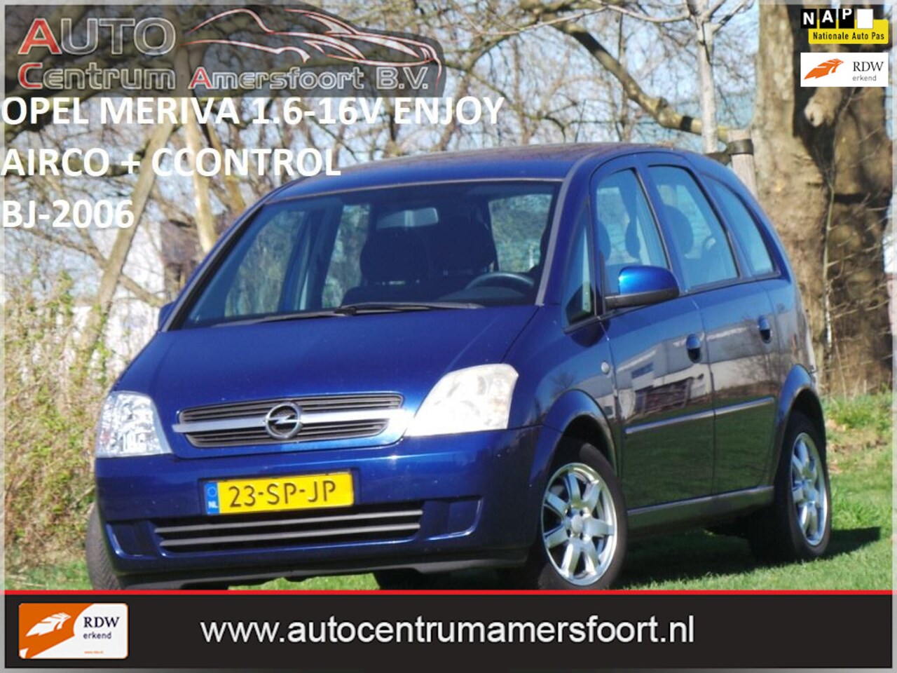 Opel Meriva - 1.6-16V Enjoy 1.6-16V Enjoy ( AIRCO + INRUIL MOGELIJK ) - AutoWereld.nl