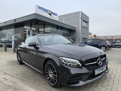 Mercedes-Benz C-klasse Cabrio - 200 EQ Hybrid facelift AMG Night Facelift|Leer|Aircap|Nekverwarming|Camera|DAB
