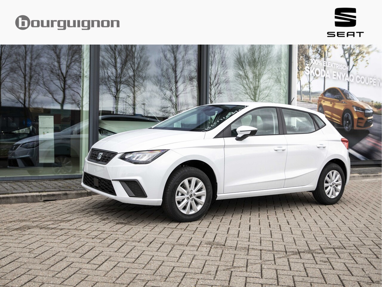 Seat Ibiza - Style 70 kW 95 pk 5 versn. handbak | trekhaak voorbereiding | Parkeersensor achter | 15'' - AutoWereld.nl