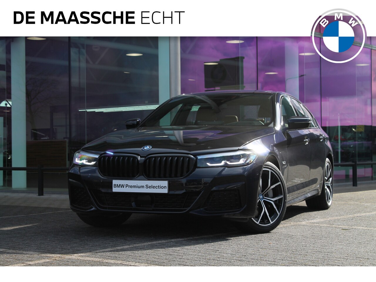 BMW 5-serie - 530e High Executive M Sport Automaat / Schuif-kanteldak / Active Cruise Control / Comfort - AutoWereld.nl