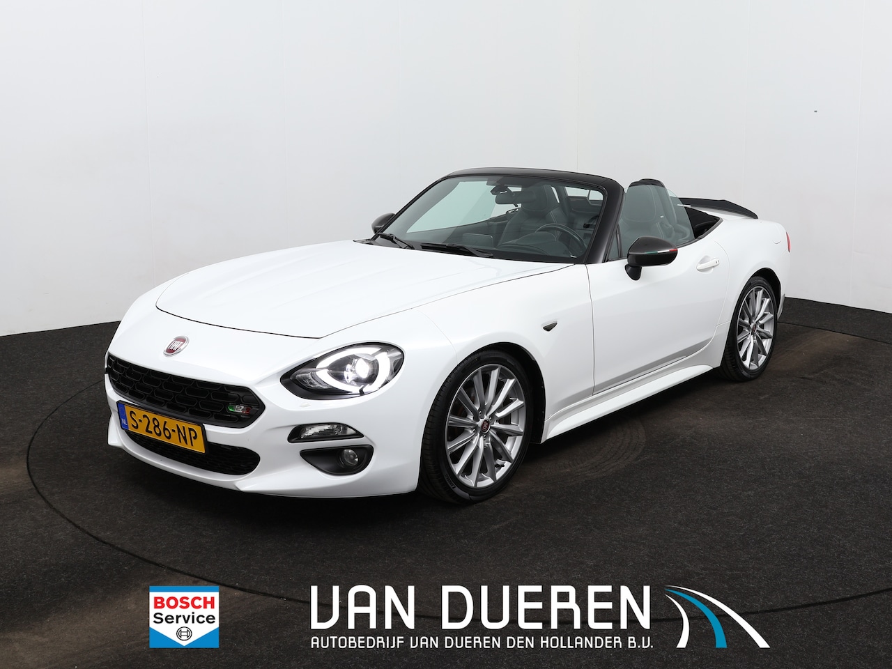 Fiat 124 Spider - 1.4 MultiAir Turbo Lusso Pack Premium/Visibility , Bose, Leder, Camera - AutoWereld.nl