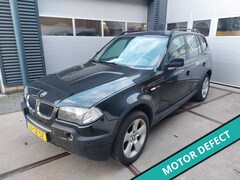 BMW X3 - 3.0i Executive Automaat MOTOR DEFECT