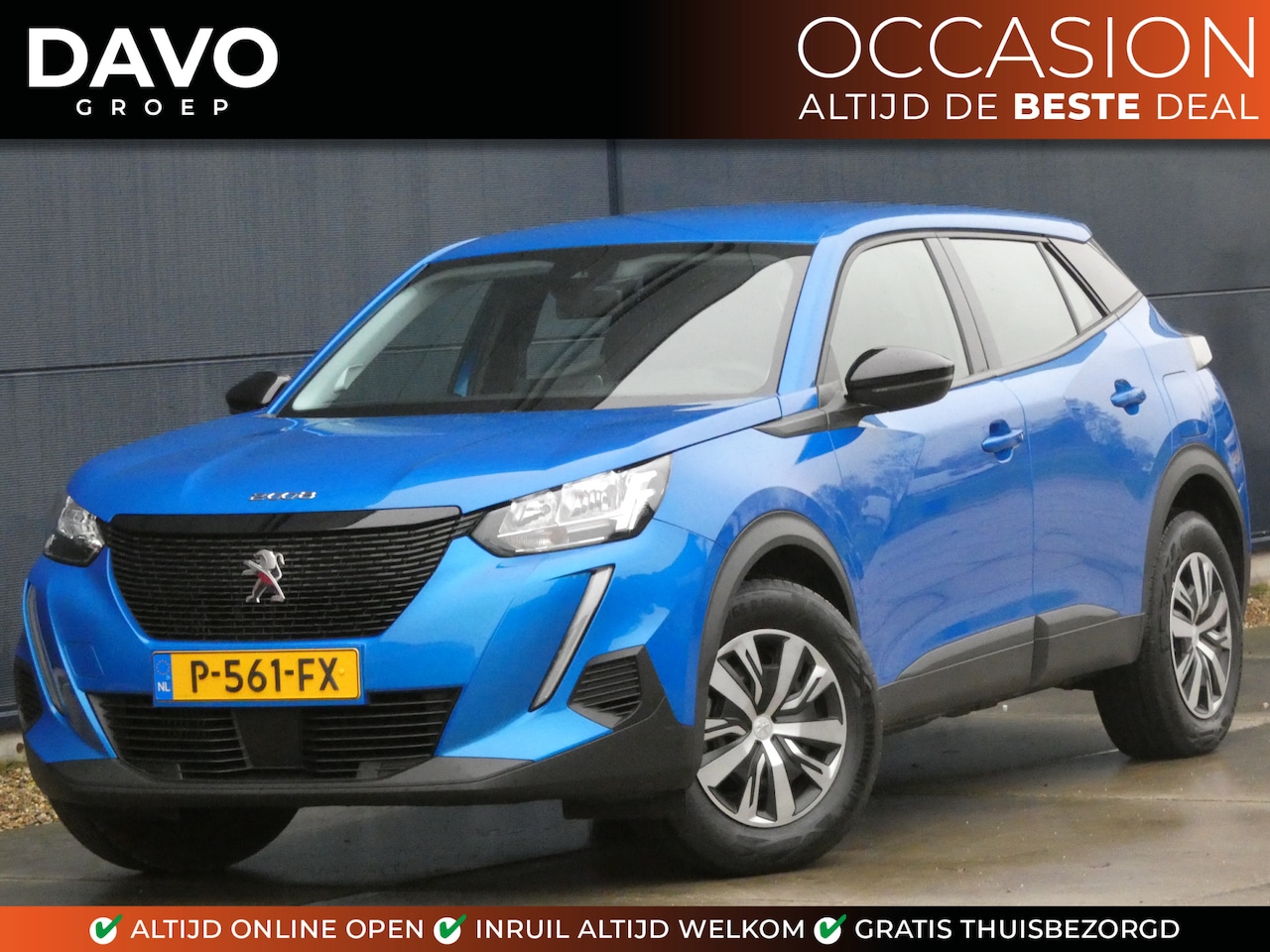 Peugeot 2008 - 1.2 100pk Active met Airco I Navigatie I Parkeerhulp - AutoWereld.nl