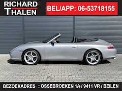 Porsche 911 Cabrio - 996 3.6 Carrera Cabriolet | 320PK | 6-VERSN | LEER | ELECTRISCHE KAP | HARDTOP | 996-TYPE