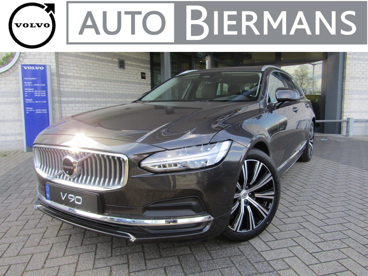 Volvo V90 - B5 250pk Mild Hybrid Aut Plus Bright | 360 Gr. cam. | Prem. Audio | 19 Inch - AutoWereld.nl